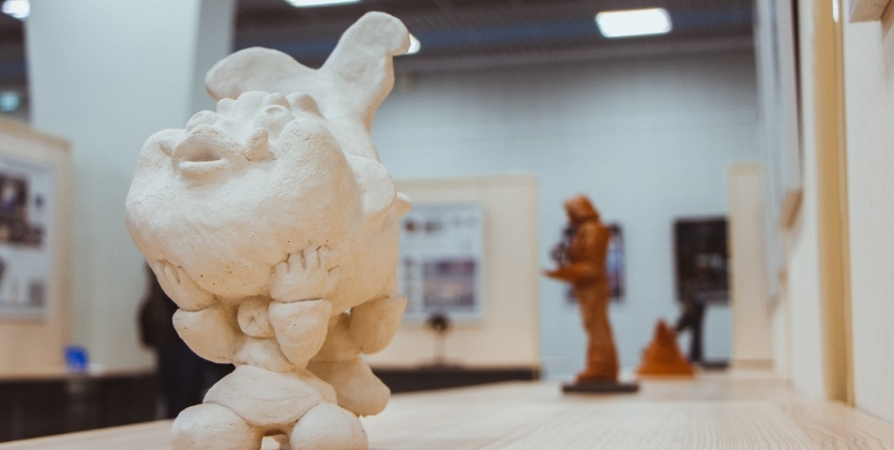 В Мурманске до 11 января продлится выставка скульптур от студентов МАГУ