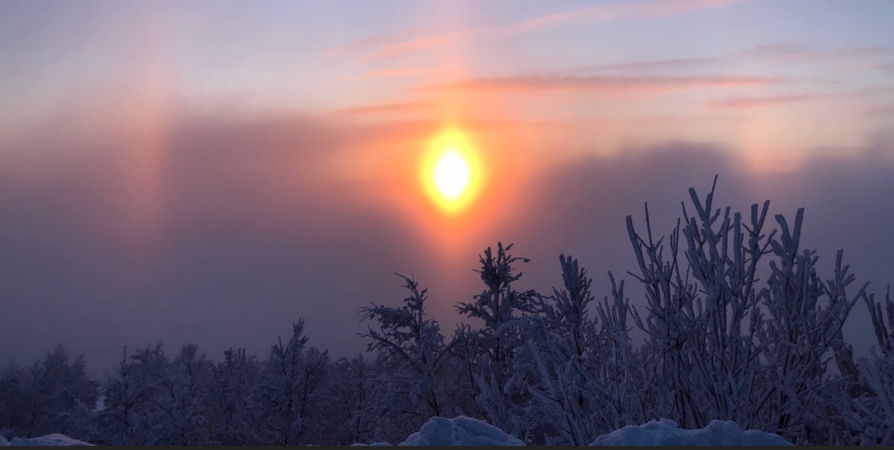 Морозы под -40° прогнозируют в Заполярье на праздничные выходные