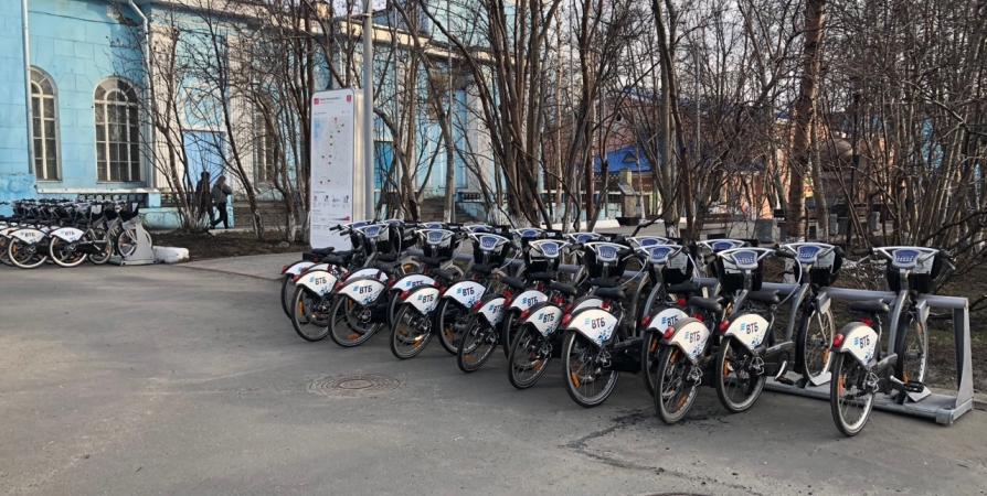 ВТБ: в Мурманске открывается сезон велопроката