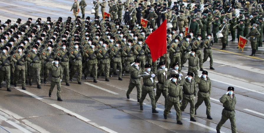 На параде в Москве пройдут «арктические» танки и морпехи Северного флота