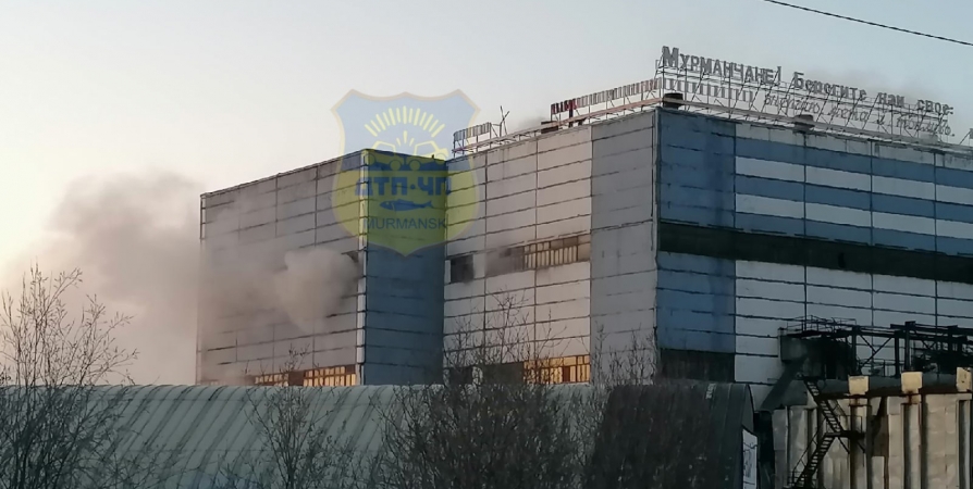 На мусоросжигательном заводе в Мурманске ликвидировали пожар