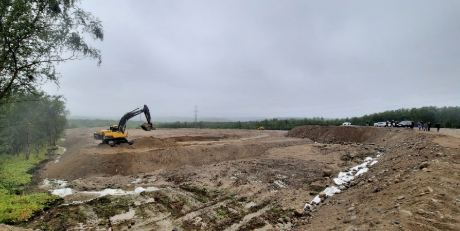 В поселке Сафоново строят новое кладбище