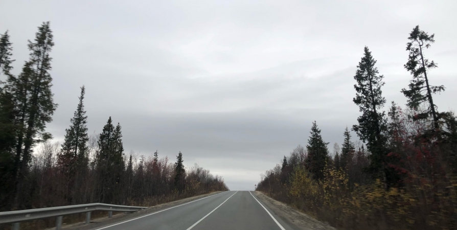 До февраля ограничен проезд по Верхне-Ростинскому шоссе в Мурманске