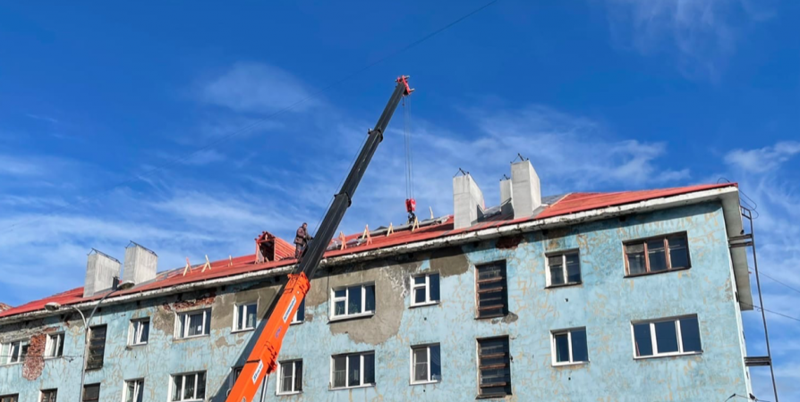 22 млн выделили на капремонт крыши дома на Сафонова в Мурманске