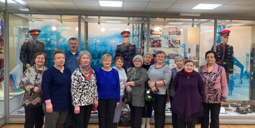Участники Мурманского клуба старшего поколения посетили музей органов внутренних дел