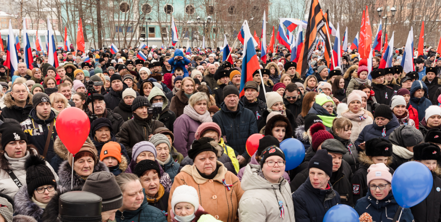 5 тысяч мурманчан отгуляли на концерте «Крымская весна»
