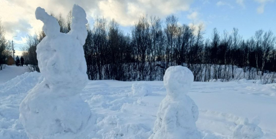 «Ядрёную бабу» слепят на фестивале снежных фигур в Полярных Зорях