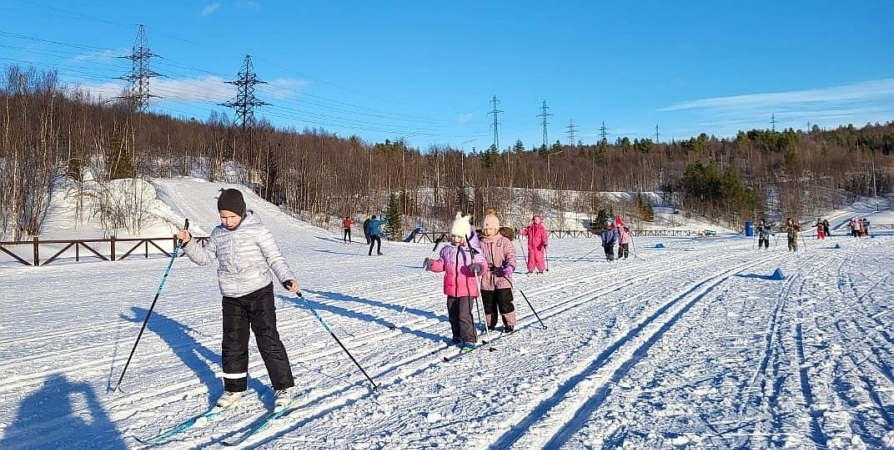 Участники Детского лыжного марафона выйдут на старт в мурманской Долине Уюта