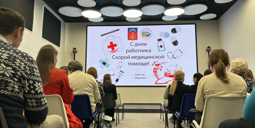 В Мурманской области наградили 15 сотрудников скорой помощи
