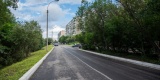На проезде вдоль 307 микрорайона в Мурманске обновили дорогу