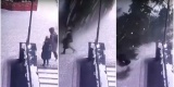 Елка у ж/д вокзала в Мурманске упала на двух прохожих