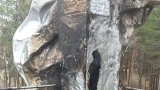 Соцсети: жители Ревды сообщают о поджоге памятника героя Великой Отечественной войны