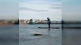 В Минькино открылся SUP-серфинг: новичков научат полезно отдыхать на воде