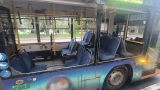 Мурманчанка получила травму лица в аварии троллейбуса с бордюром