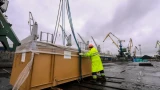 В Мурманском морском торговом порту обработан первый генеральный груз 2025 года