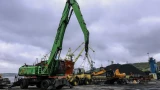 В Мурманском морском торговом порту восстанавливают причальную линию — начался внеплановый ремонт