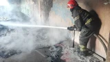 В Мурманске потушили заброшенную котельную на улице Невского