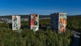 Мать Ковдора, рабочий человек, суперкарьер: 9-тиэтажки в Мурманской области украсят муралами