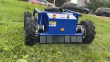 В Мурманске испытывают робота для уборки травы