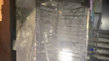 Десять пожарных тушили огонь в Молочном