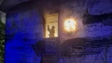 В Мурманске горел нежилой дом