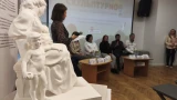 «Материнство» и «Покорители космоса»: В Мурманске скульптурNo представили копии мурманских уличных статуй из прошлого