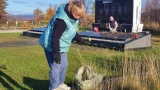 Северяне благоустроили мемориал воинам в Печенге