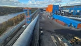 В порту «Лавна» начал работу комплекс перегрузки угля
