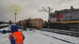 Под Апатитами сошли с рельс 5 цистерн с мазутом