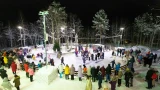 С 14 декабря жители Апатитов смогут кататься на арт-катке «Сияние»