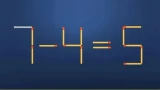Переставьте 1 спичку за 20 секунд: сделайте уравнение верным — справляются только люди с высоким IQ