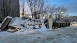 В центре внимания в Мурманске — горы мусора