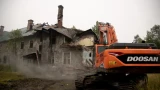 Ещё один аварийный дом снесли в Мурманске