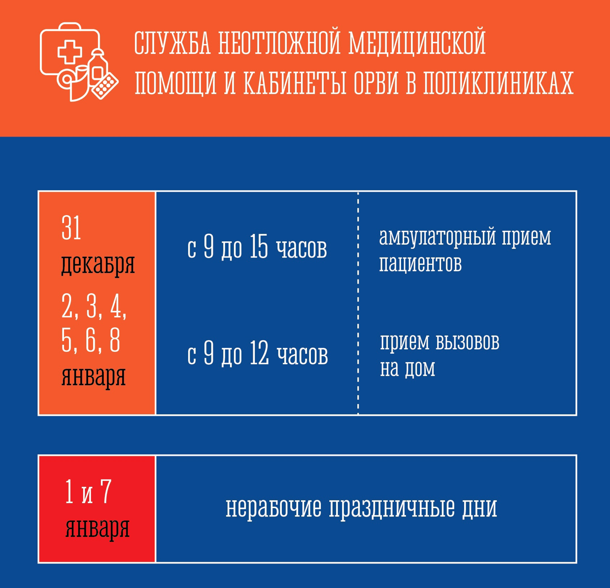 График работы поликлиник на новогодних каникулах в Заполярье | 02.01.2024 |  Мурманск - БезФормата