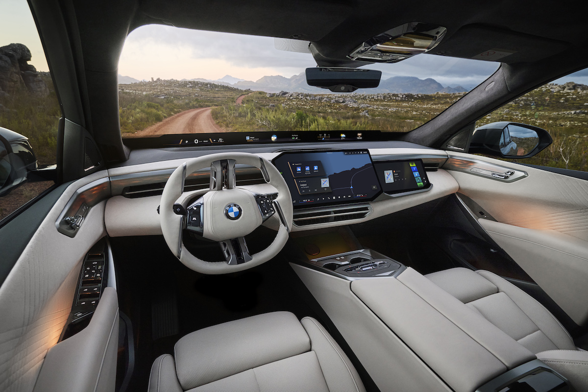 Новый BMW X5 (G65), вид интерьера