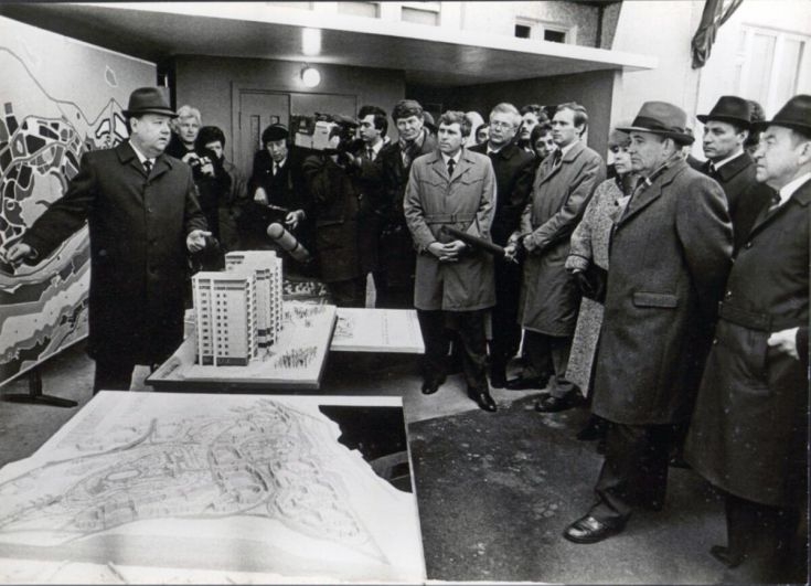 Горбачев в Мурманске