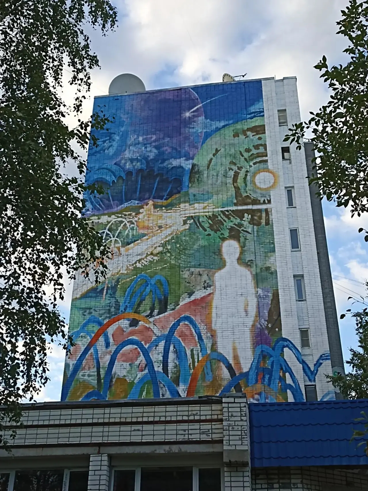 Мурал в Ковдоре