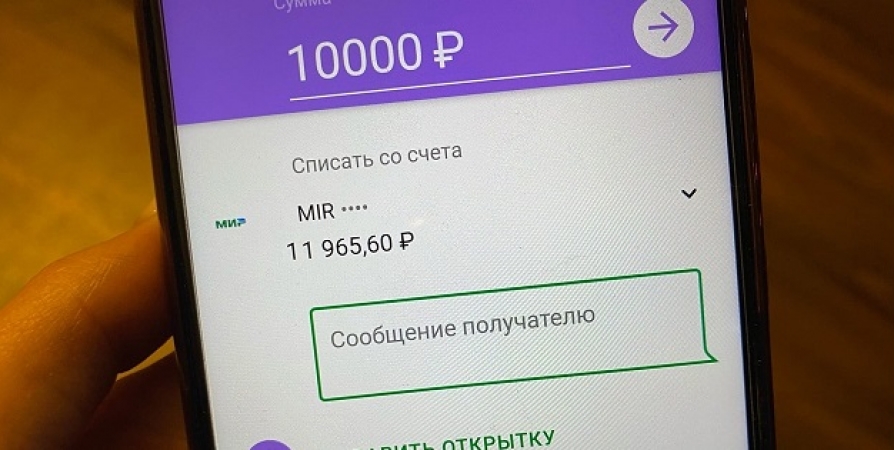 Житель Полярного перевел с чужого телефона на свой 10 тысяч