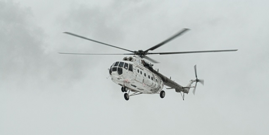 Тяжелого пациента из Ковдора в Мурманск доставили вертолетом за полчаса