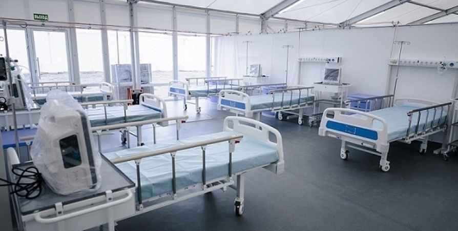 В больницах Мурманской области свободно более 35% коек для пациентов с CoViD-19