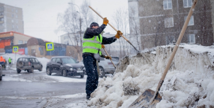 Снежные полигоны в Мурманске эксплуатируют с нарушениями