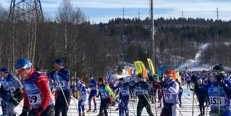 В мурманской «Долине Уюта» на лыжню вышли более 1000 спортсменов