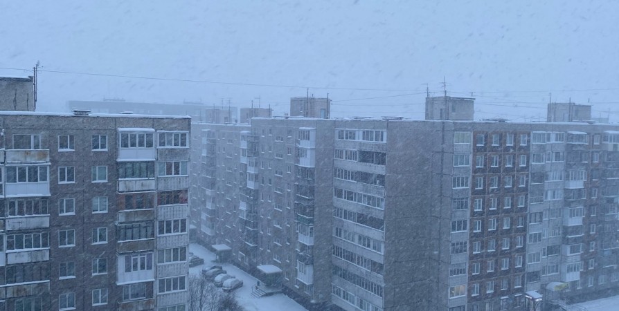 Сегодня на Кольском полуострове ожидается мокрый снег