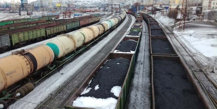 Перевозка грузов по ж/д Мурманской области в марте выросла на 2,6 млн тонн