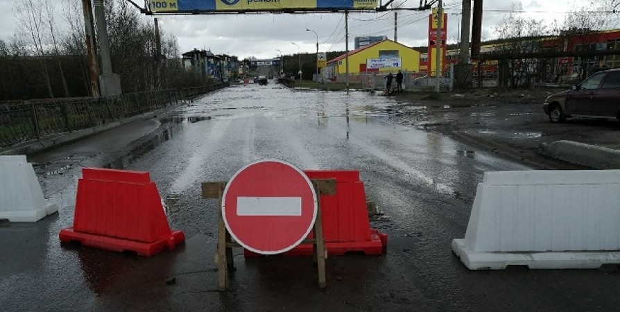 В Мурманске следят за рекой Роста в период весеннего паводка