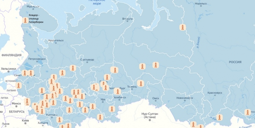 «Ковдор - столица Гипербореи» появился интерактивной карте культурных брендов