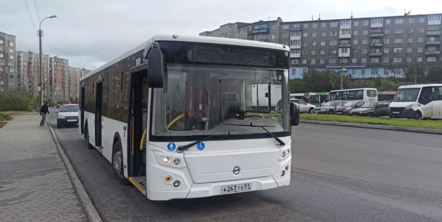 В Мурманске тестируют новый автобус №5