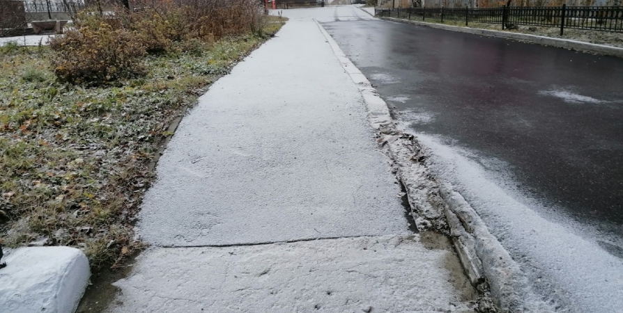 Снег на Покров выпал в Кировске