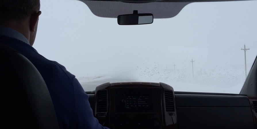 Из-за непогоды закрыта дорога до Териберки и Туманного