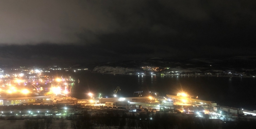 Ночью в Мурманской области температура опустилась почти до -30°